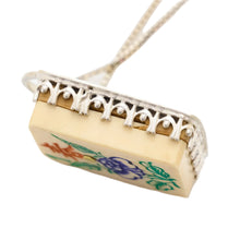 Load image into Gallery viewer, Flower MahJongg necklace
