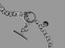 Load image into Gallery viewer, Bone Silver Necklace Clasp

