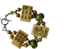 Load image into Gallery viewer, MahJongg and bead bracelet
