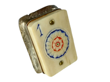 Load image into Gallery viewer, One dot bone ring 3
