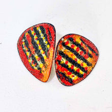 Load image into Gallery viewer, Guitar Pick Shaped Earrings
