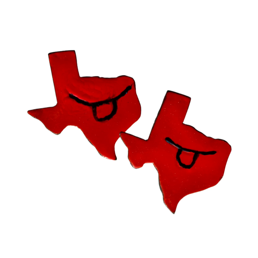 Texas earrings